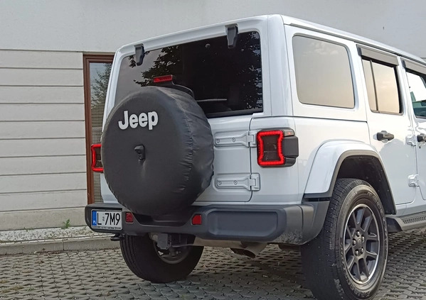 Jeep Wrangler cena 142000 przebieg: 66000, rok produkcji 2018 z Zamość małe 254